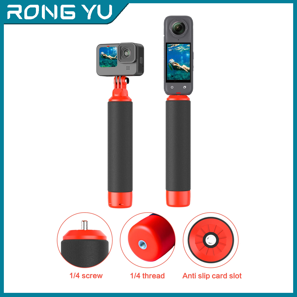 Photography Grip Insta360 X5 - Insta360 X6 X5 X4 X3 X2用フローティングハンドグリップ、Gopro