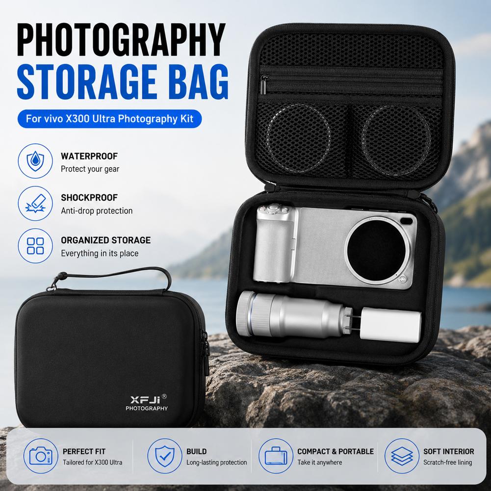 Photography Kit Vivo X300 - 収納ケース Vivo X300 Ultra 写真撮影キット用キャリングバッグ望遠レンズ G2