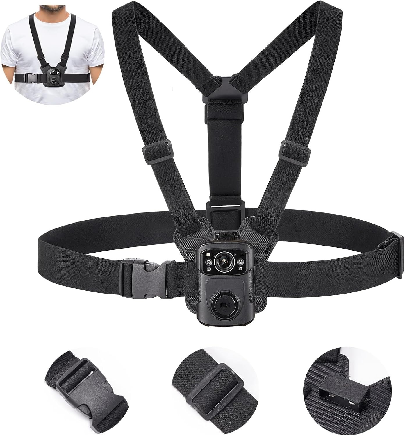 BOBLOV デュアルショルダーマウントボディカメラベストマ - Photography Vest のレビューと価格