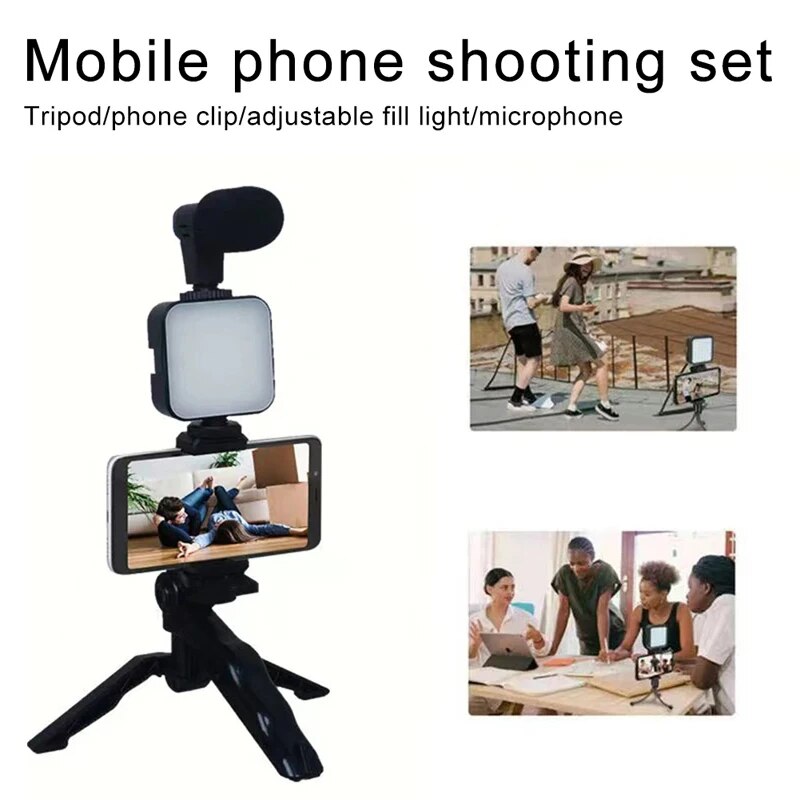 携帯電話ホルダー付きvloggingキット,ミニマイク,LE - Photography Kit Xiaomi 15T Pro のレビューと価格