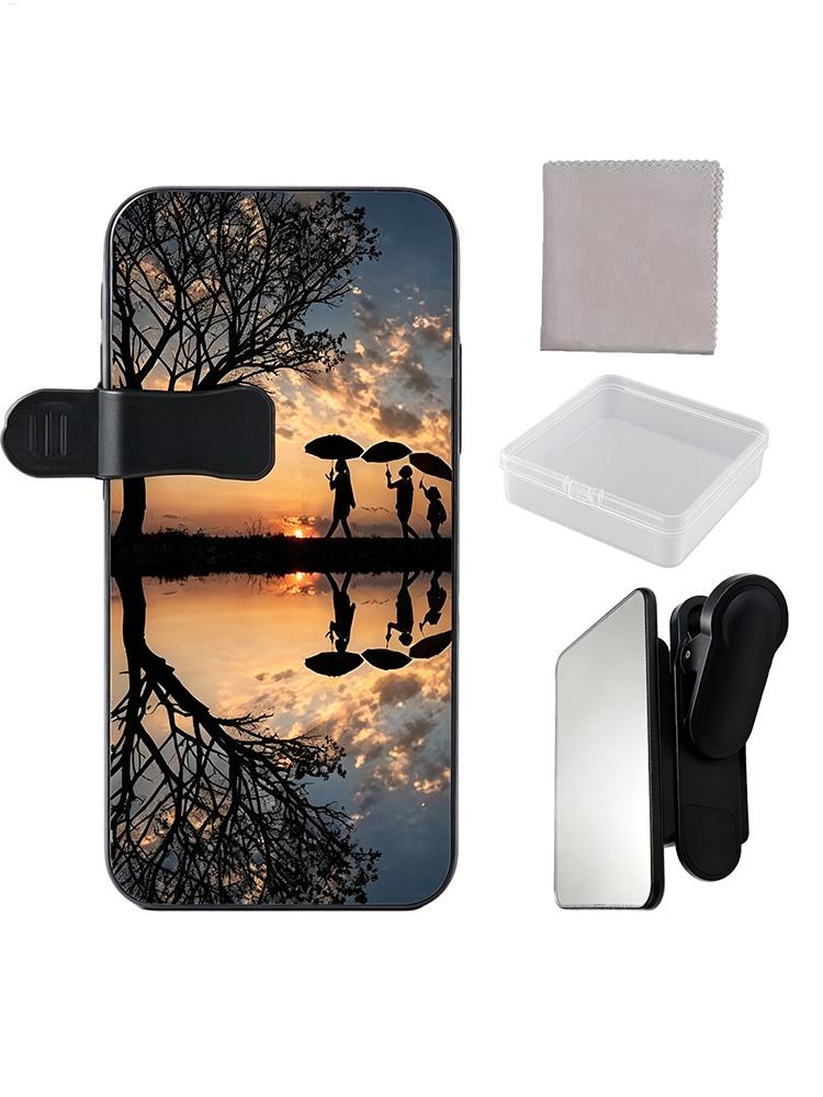 スマホカメラ反射ミラークリップ スカイミラー効果レンズ スマ - Photography Kit のレビューと価格