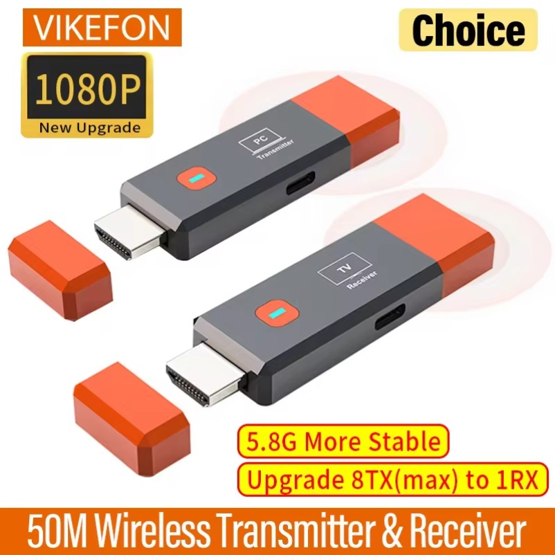 ワイヤレス HDMI 互換ビデオアダプタ送信機受信機エクステ - Photography Videography のレビューと価格