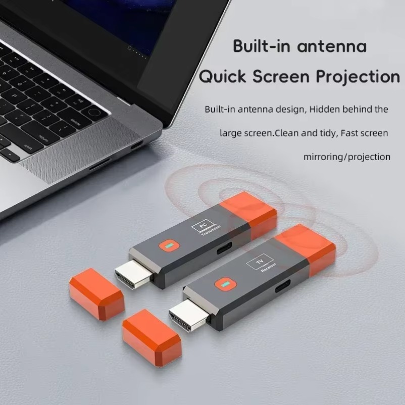 ワイヤレス HDMI 互換ビデオアダプタ送信機受信機エクステ - Photography Videography のレビューと価格