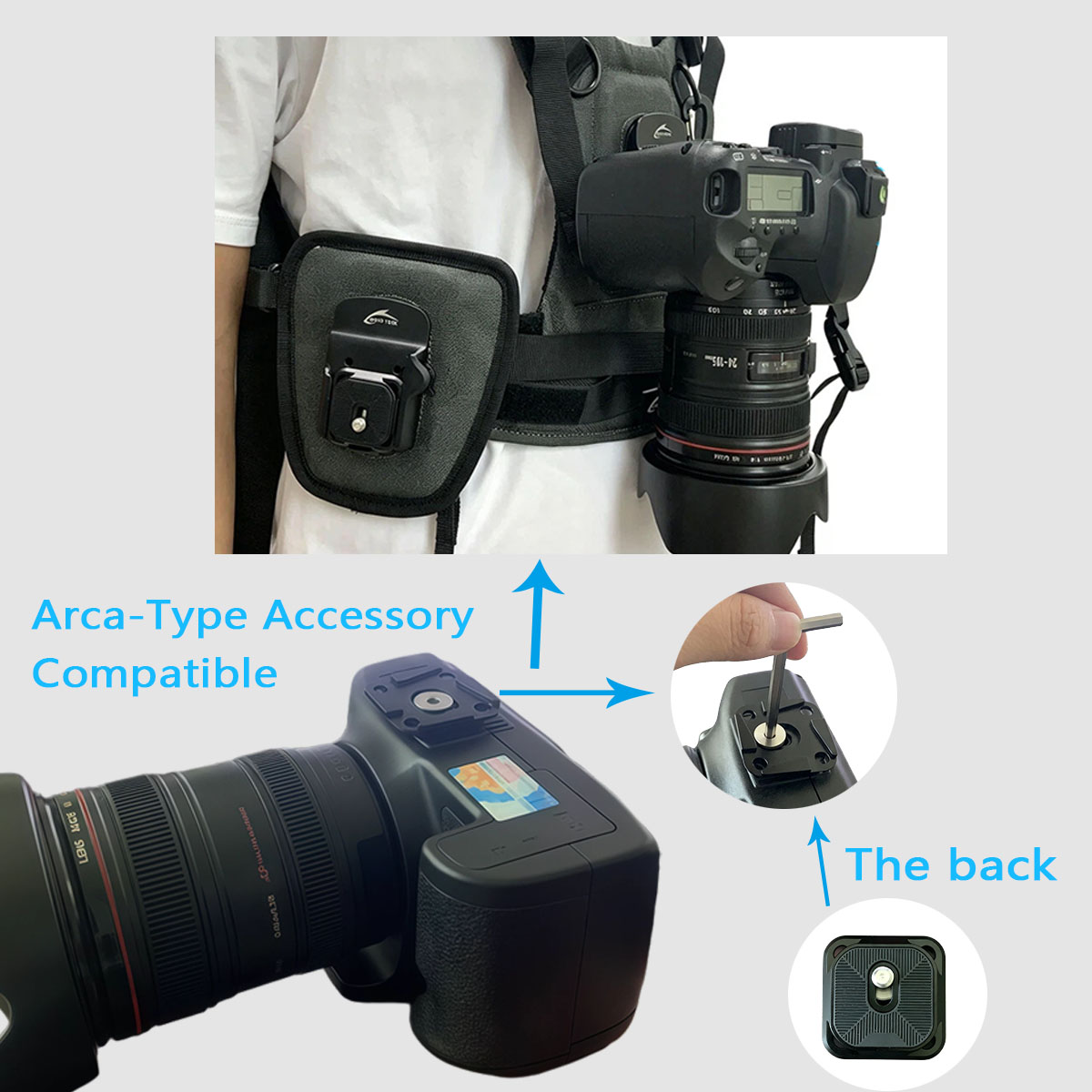 エアロタックG3ワンダラー デュアルカメラ撮影ベスト ウエス - Photography Vest のレビューと価格