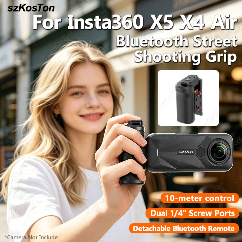 Insta360 X5/X4 Air用ストリートフォトグラフ - Photography Grip Insta360 X5 のレビューと価格