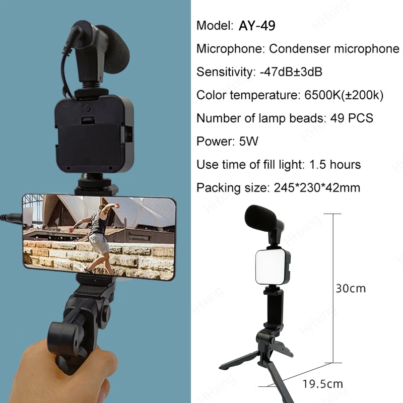 スマートフォン Vlogging キット三脚電話ホルダーミニ - Photography Kit Xiaomi 15T Pro のレビューと価格