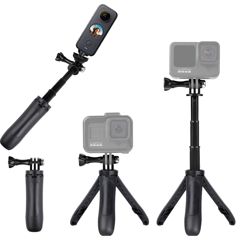 ミニ Selfie スティックショーティー三脚ハンドルグリッ - Photography Grip Insta360 X5 のレビューと価格