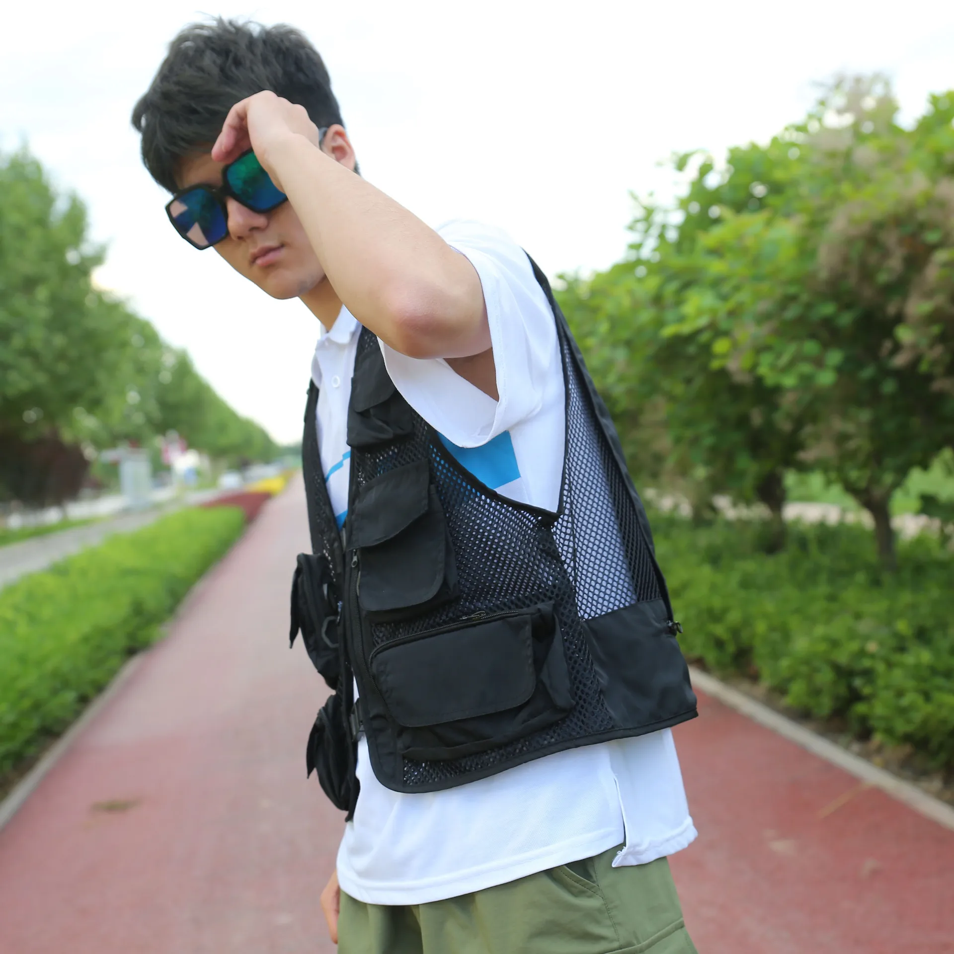 多ポケット メンズ 通気性ベスト アウトドア ジャーナリスト - Photography Vest のレビューと価格