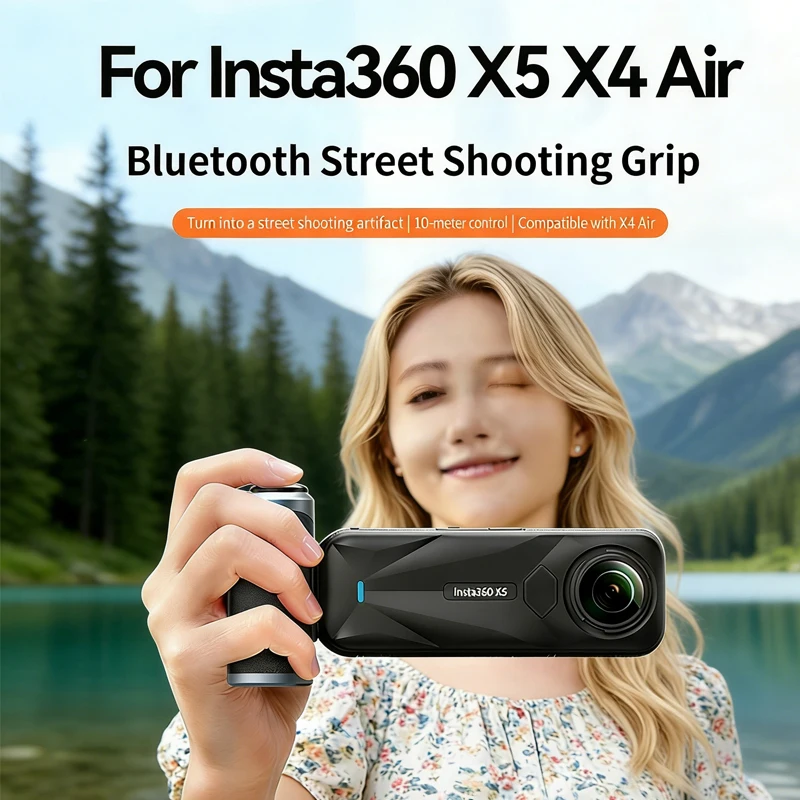 Insta360 X5 X4 空撮グリップストリート写真撮影 - Photography Grip Insta360 X5 のレビューと価格