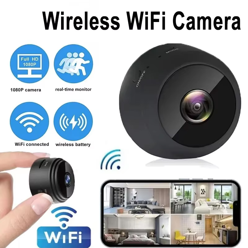 新しい A9 カメラ Wifi 1080p HD ワイヤレス - Photography Videography のレビューと価格
