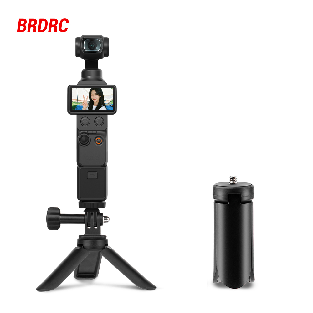 BRDRC 拡張可能なミニカメラ三脚 DJI Pocket  - Photography Grip Insta360 X5 のレビューと価格