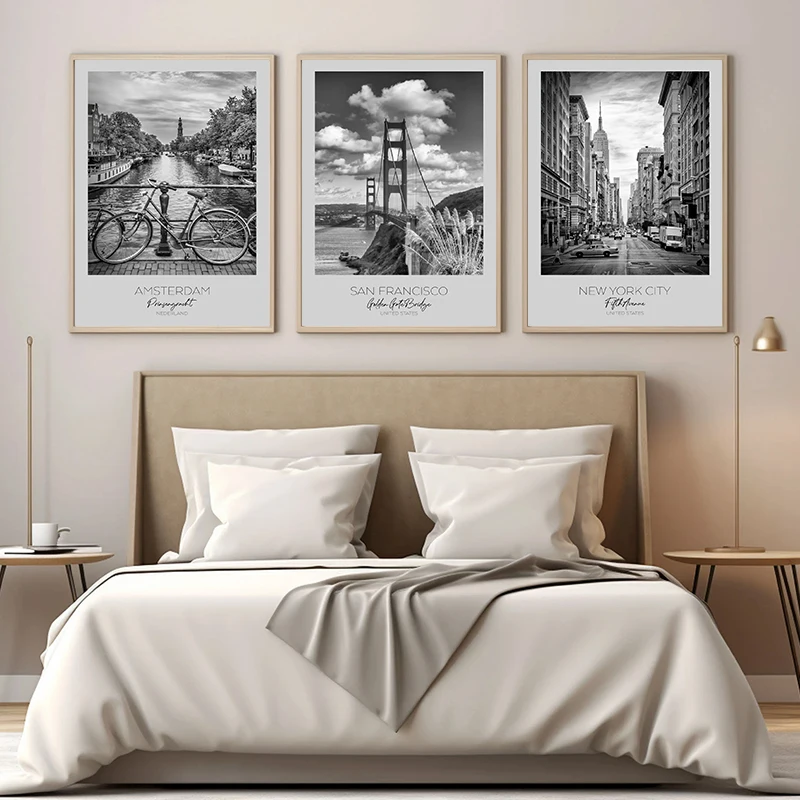 都市ポスター ニューヨーク ロンドン パリ ウォールアート  - Photography New York のレビューと価格