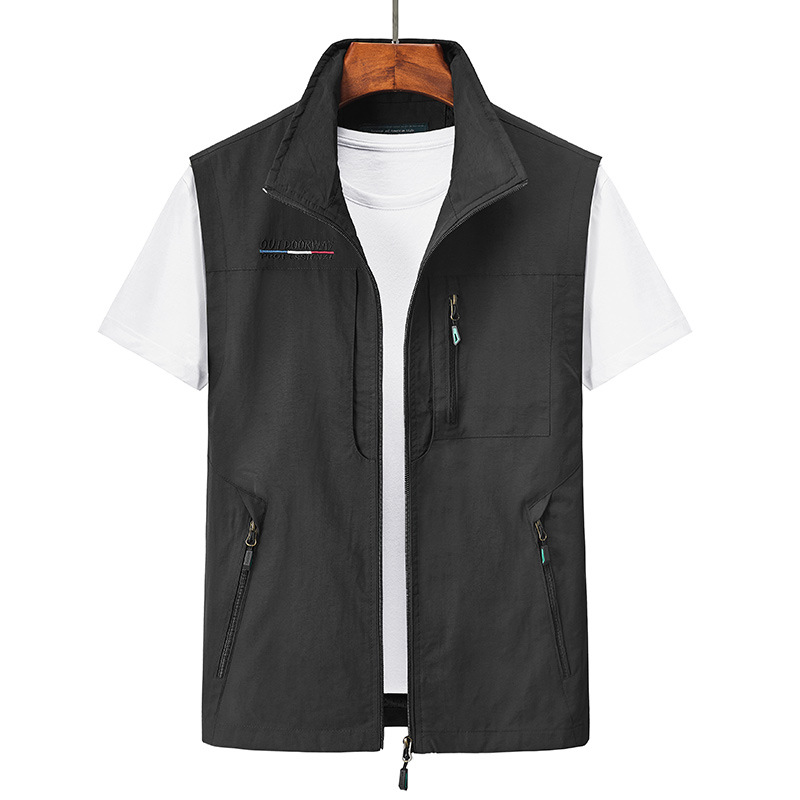 メンズサマー超軽量釣り撮影用ベスト アウトドアフルジップテッ - Photography Vest のレビューと価格