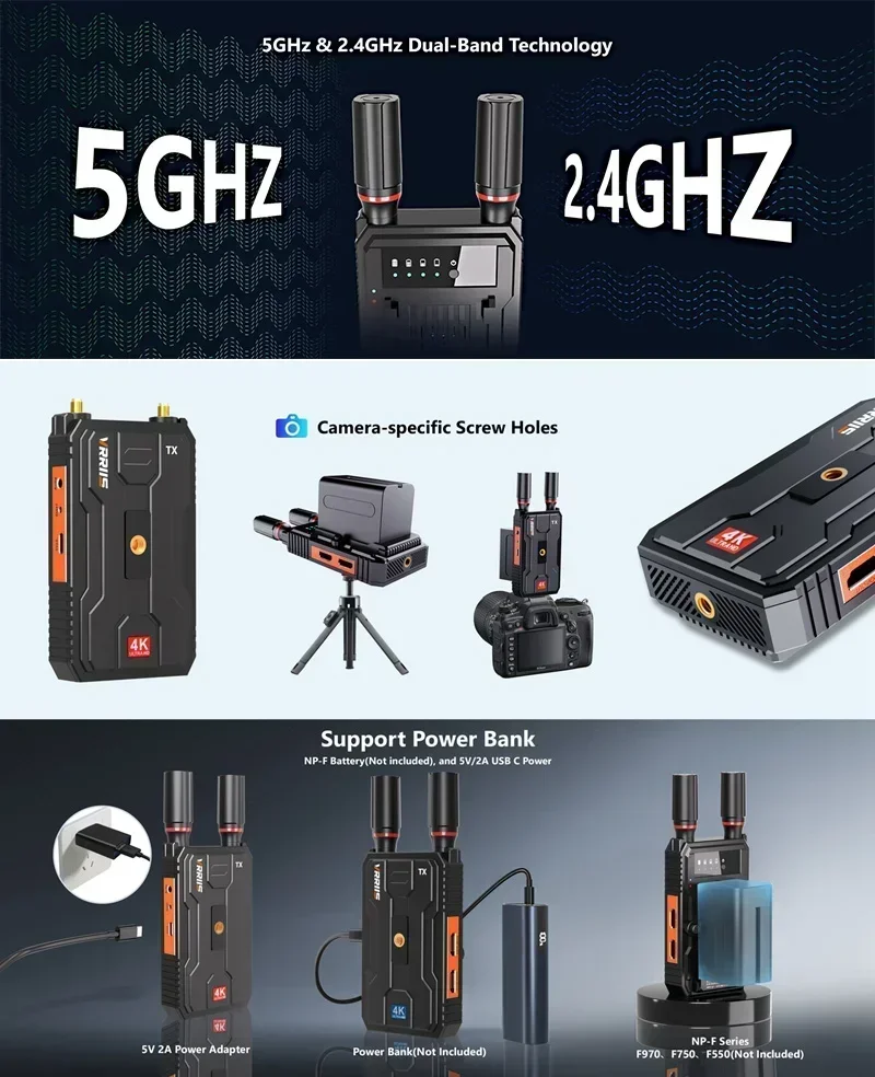 Vrriis WL097 PRO 4K ワイヤレスオーディオ - Photography Videography のレビューと価格