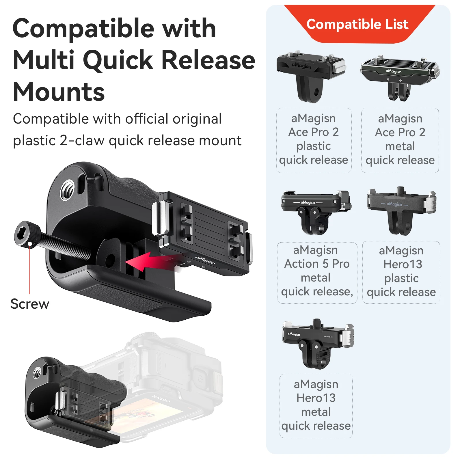 Insta360 X5/X4Ace Pro 2/GoPro  - Photography Grip Insta360 X5 のレビューと価格