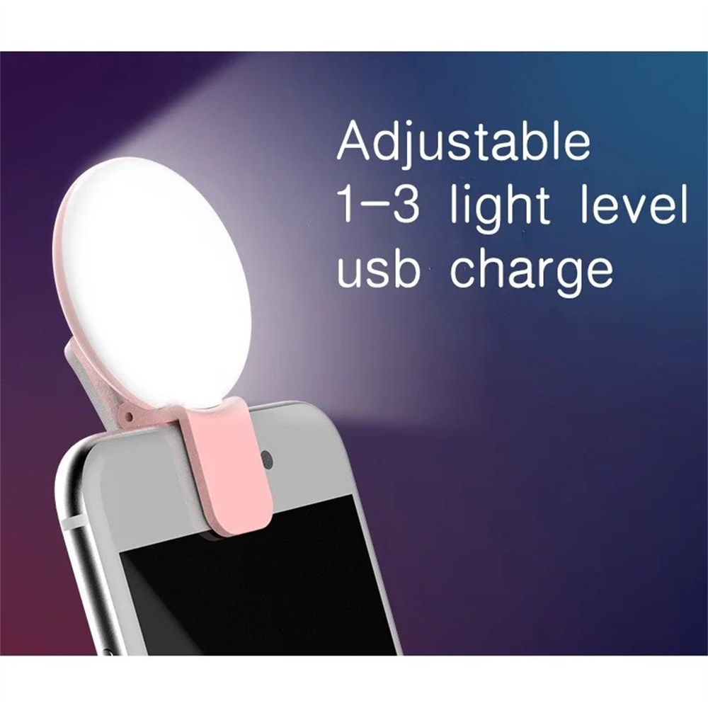 ポータブルLEDランプ スマホライブビデオ用美肌ライト 汎用 - Photography Videos のレビューと価格