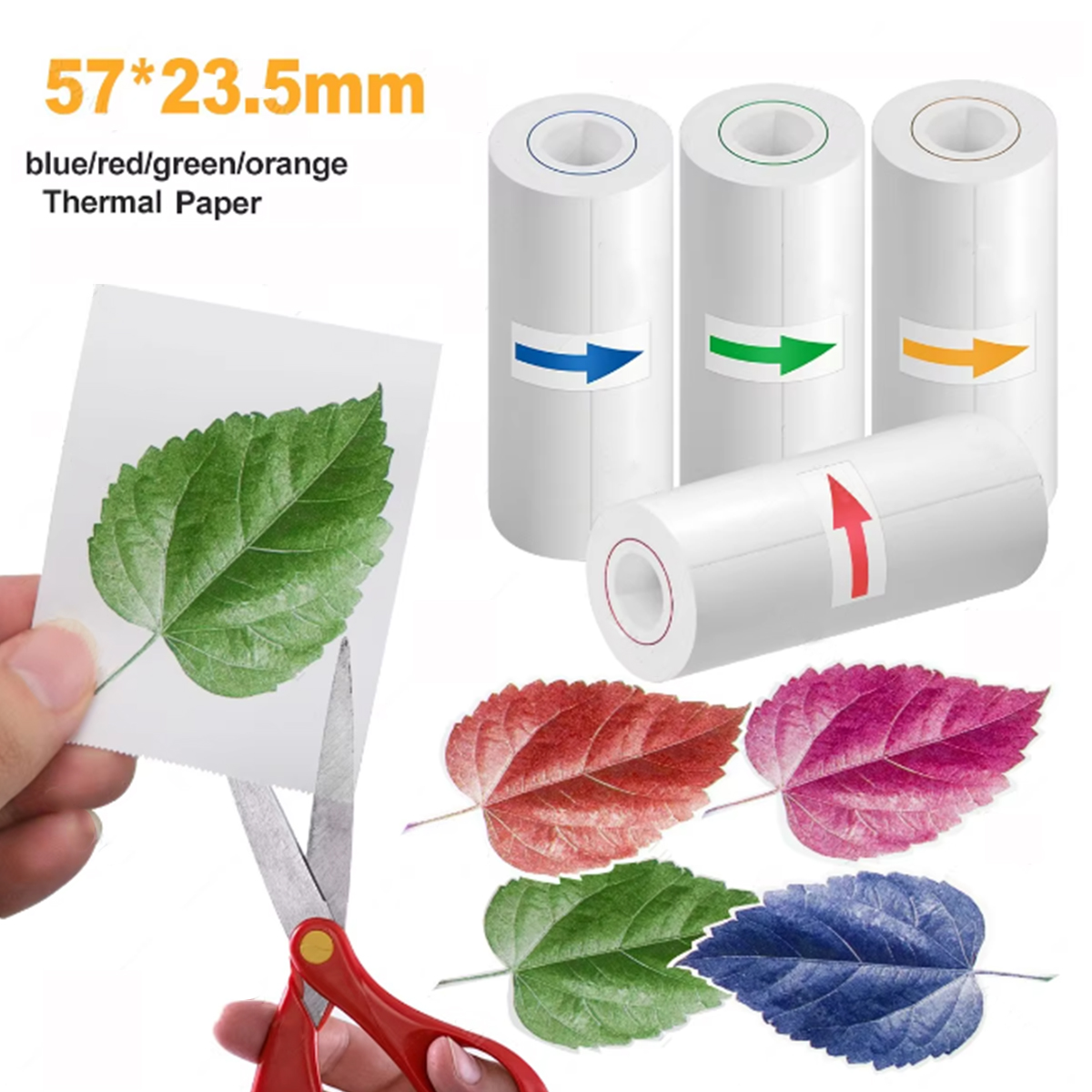 サーマルプリンターペーパー 57mm カラーペーパー カメラ - Photography Paper のレビューと価格
