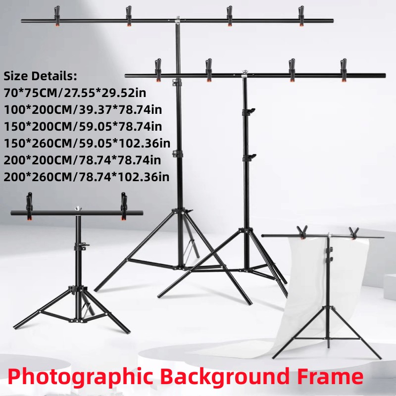 RP04 背景スタンド 写真撮影 ビデオ撮影 スタジオ 背景 - Backdrop Stand Kit のレビューと価格