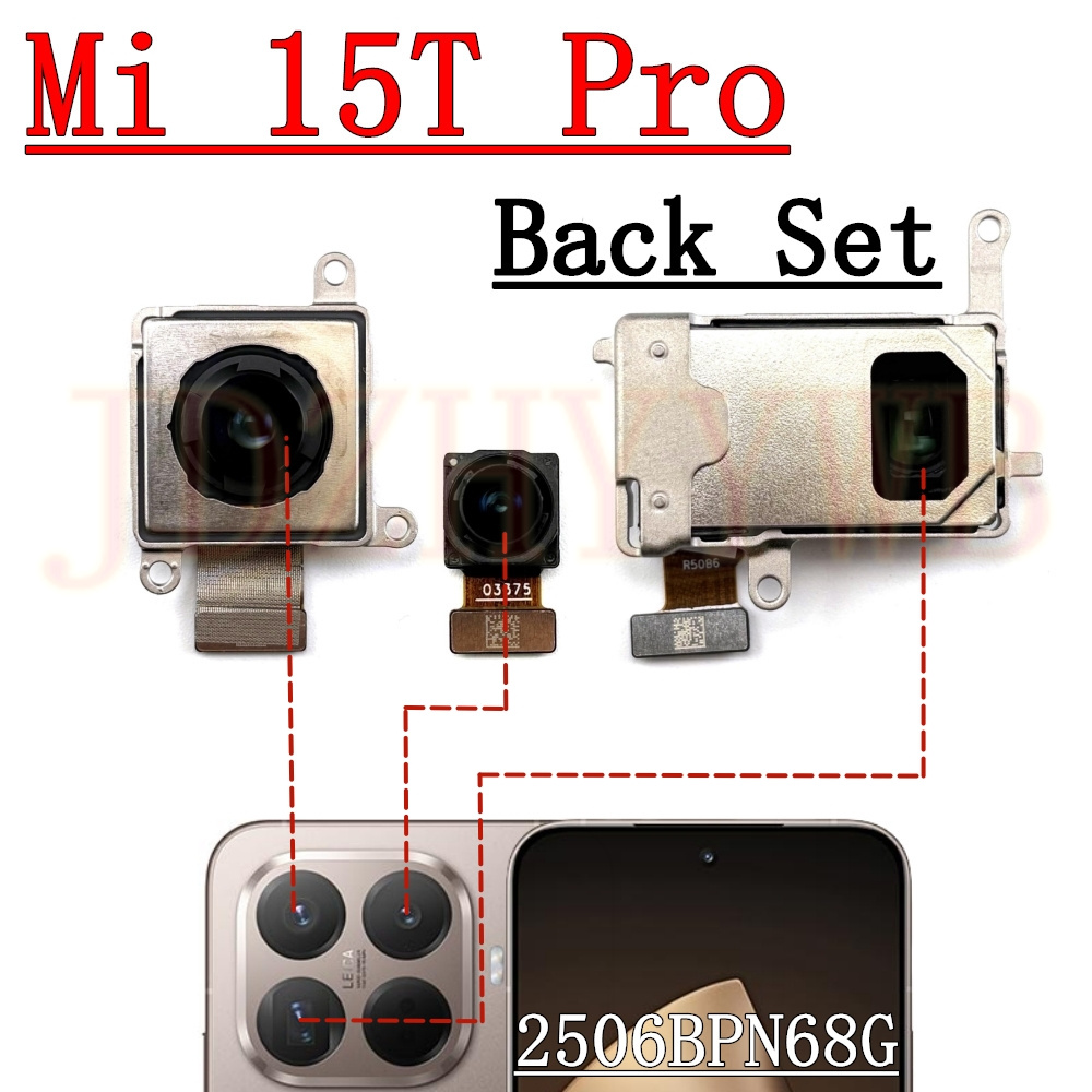 裏側前面背面カメラ Xiaomi 15T Pro Mi15T - Photography Kit Xiaomi 15T Pro のレビューと価格