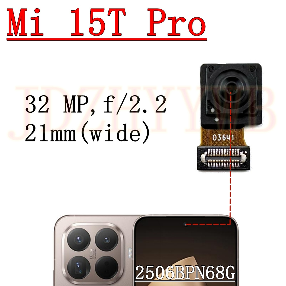 裏側前面背面カメラ Xiaomi 15T Pro Mi15T - Photography Kit Xiaomi 15T Pro のレビューと価格