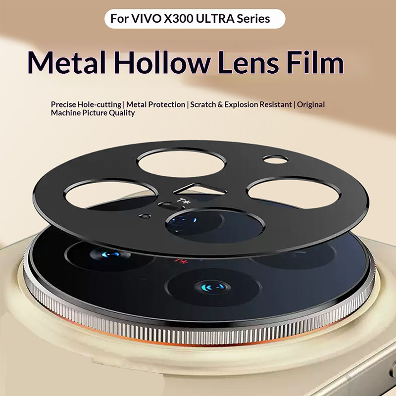 アルミニウム金属製リアカメラレンズプロテクター vivo X - Photography Kit Vivo X300 のレビューと価格