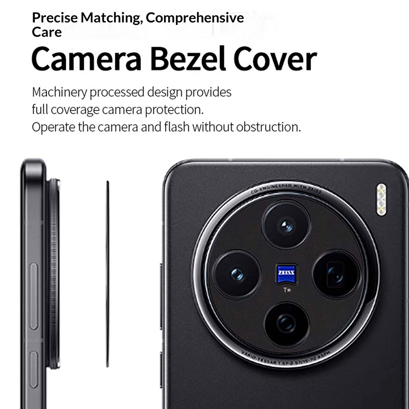 アルミニウム金属製リアカメラレンズプロテクター vivo X - Photography Kit Vivo X300 のレビューと価格