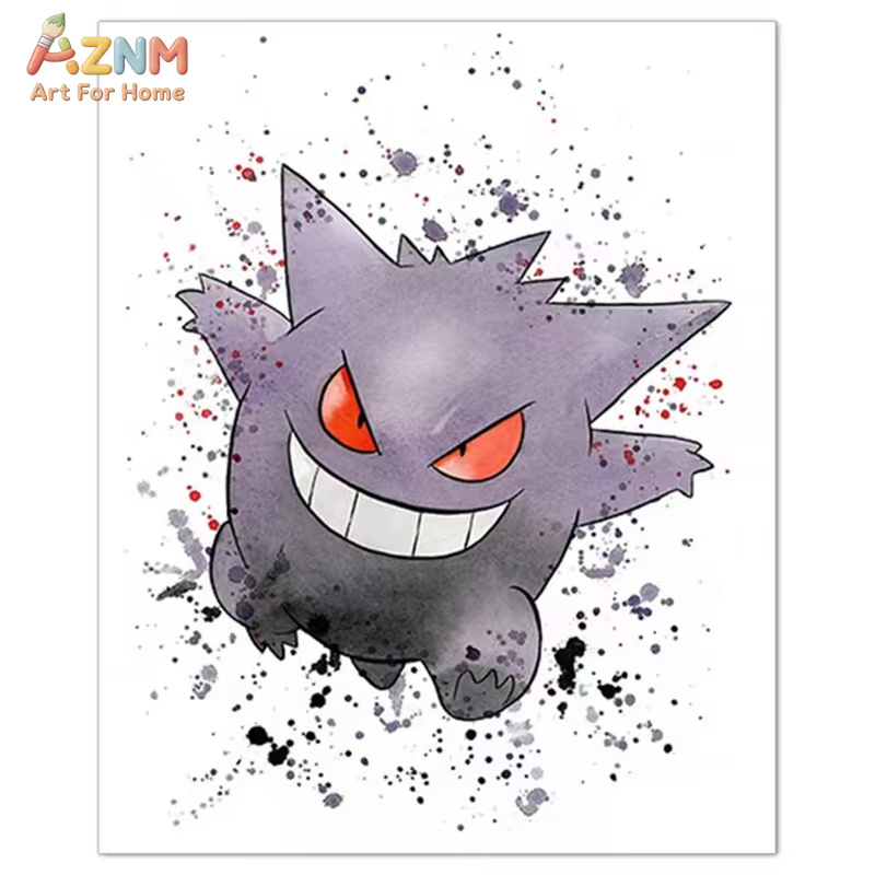 1PC、アニメポケモンキャンバス絵画フシギダネポスターとプリ - Photography Nature のレビューと価格