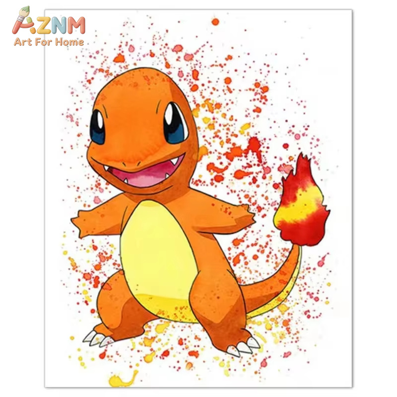 1PC、アニメポケモンキャンバス絵画フシギダネポスターとプリ - Photography Nature のレビューと価格