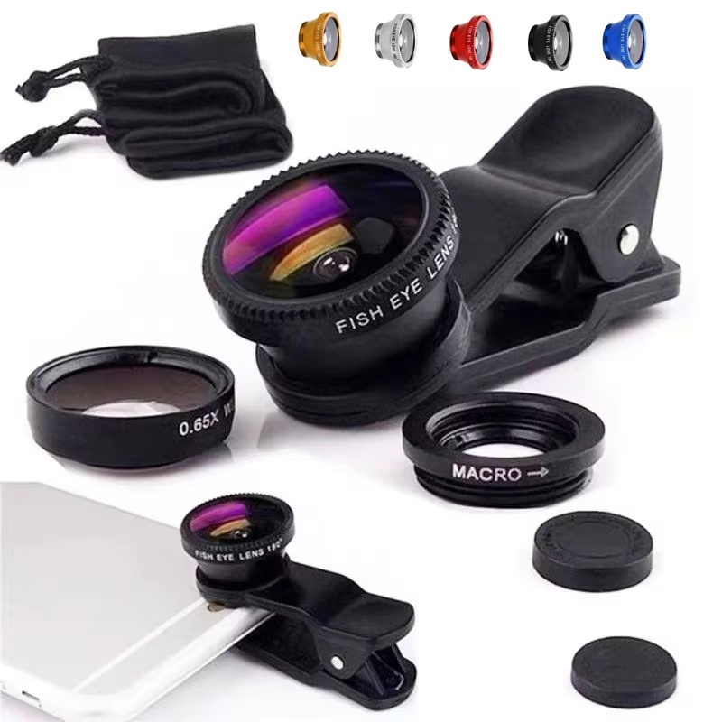 3in1スマホ用魚眼レンズ 広角マクロ軽量カメラレンズ クリ - Photography Kit Xiaomi 15T Pro のレビューと価格